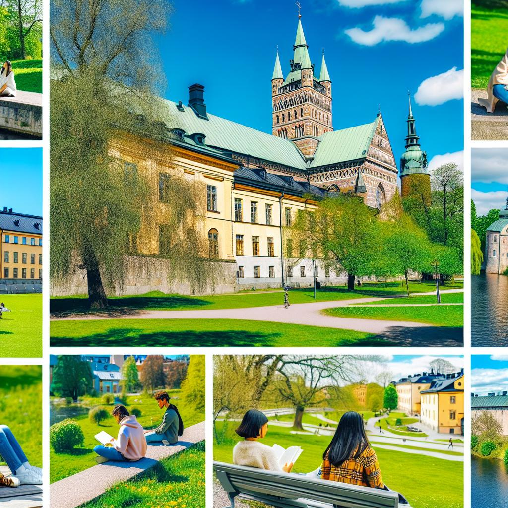 De bästa utsiktsplatserna i Uppsala för en paus från studierna
