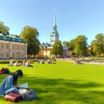 Att plugga utomhus: De bästa parkerna i Uppsala