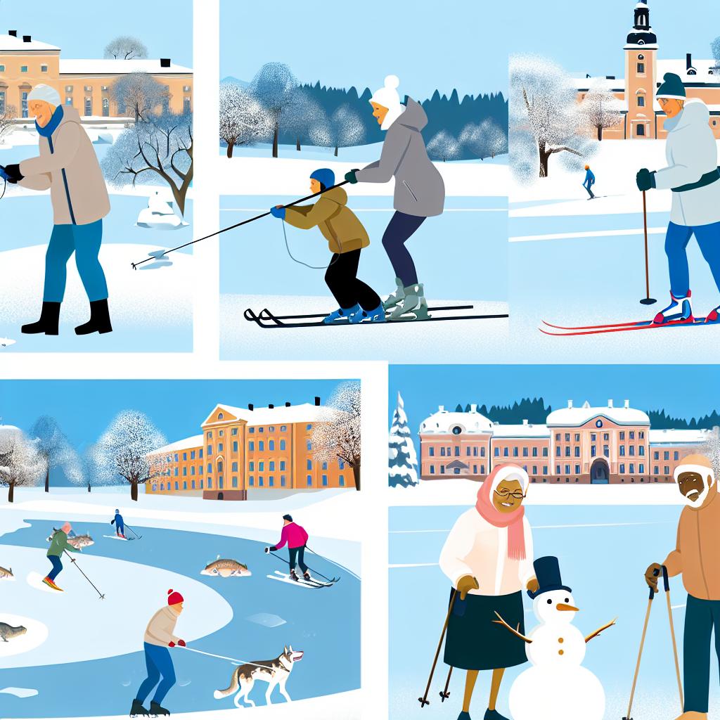 Uppsala på vintern: Tips för att hålla sig aktiv