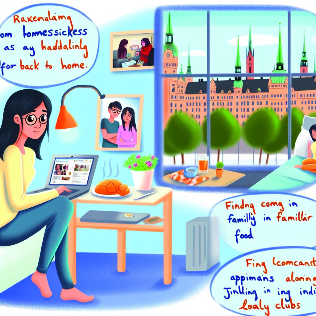 Tips för att hantera hemlängtan som student i Uppsala