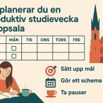 Så planerar du en produktiv studievecka i Uppsala