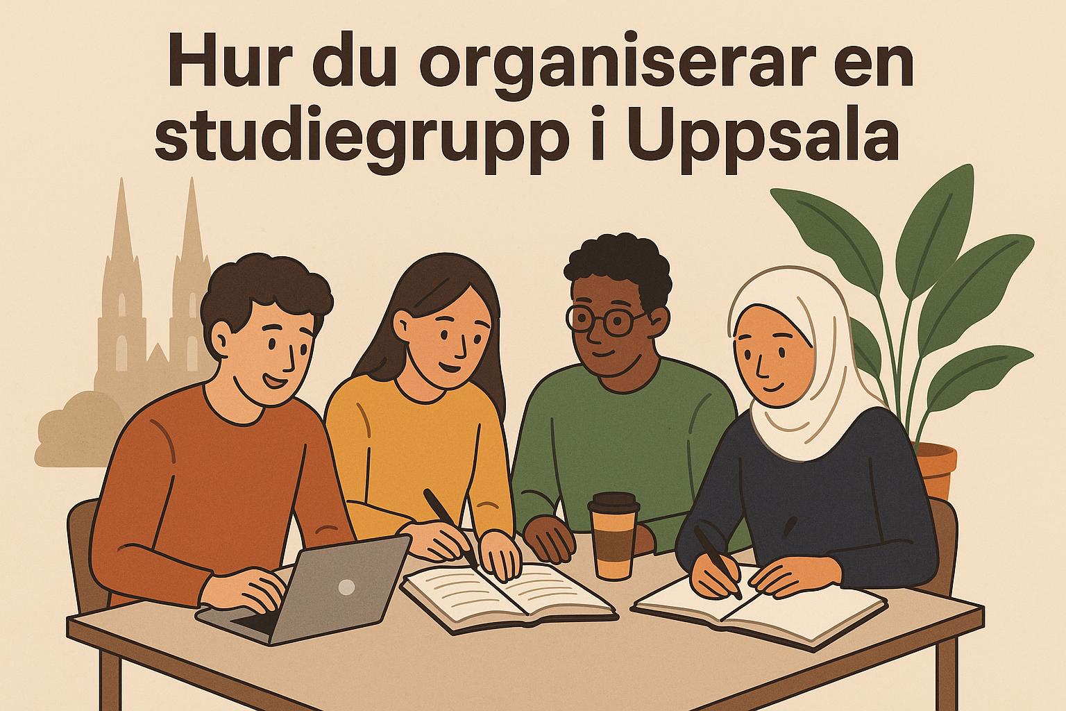 Hur du organiserar en studiegrupp i Uppsala
