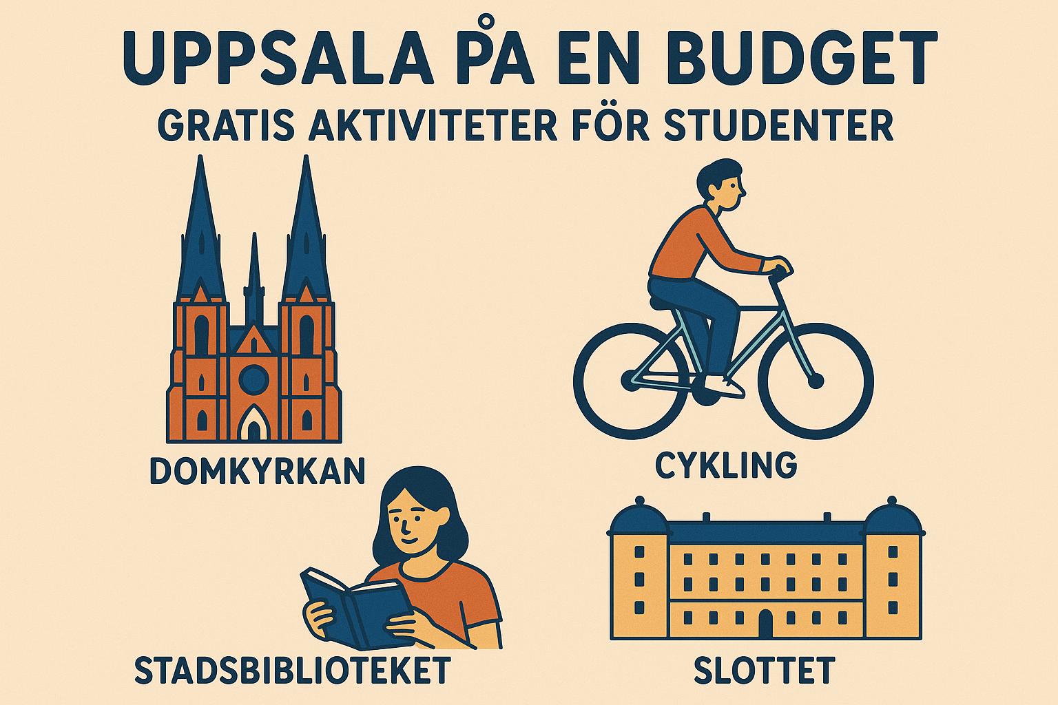 Uppsala på en budget: Gratis aktiviteter för studenter