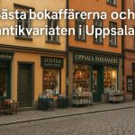 Bästa bokaffärerna och antikvariaten i Uppsala