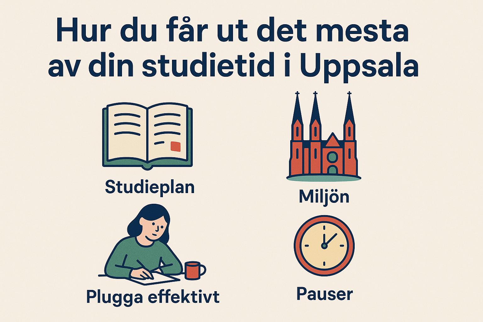Hur du får ut det mesta av din studietid i Uppsala