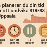 Så planerar du din tid för att undvika stress i Uppsala