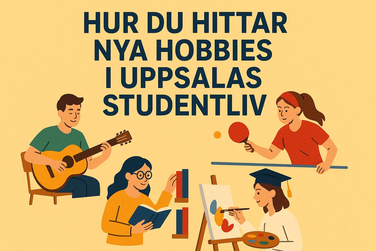 Hur du hittar nya hobbies i Uppsalas studentliv