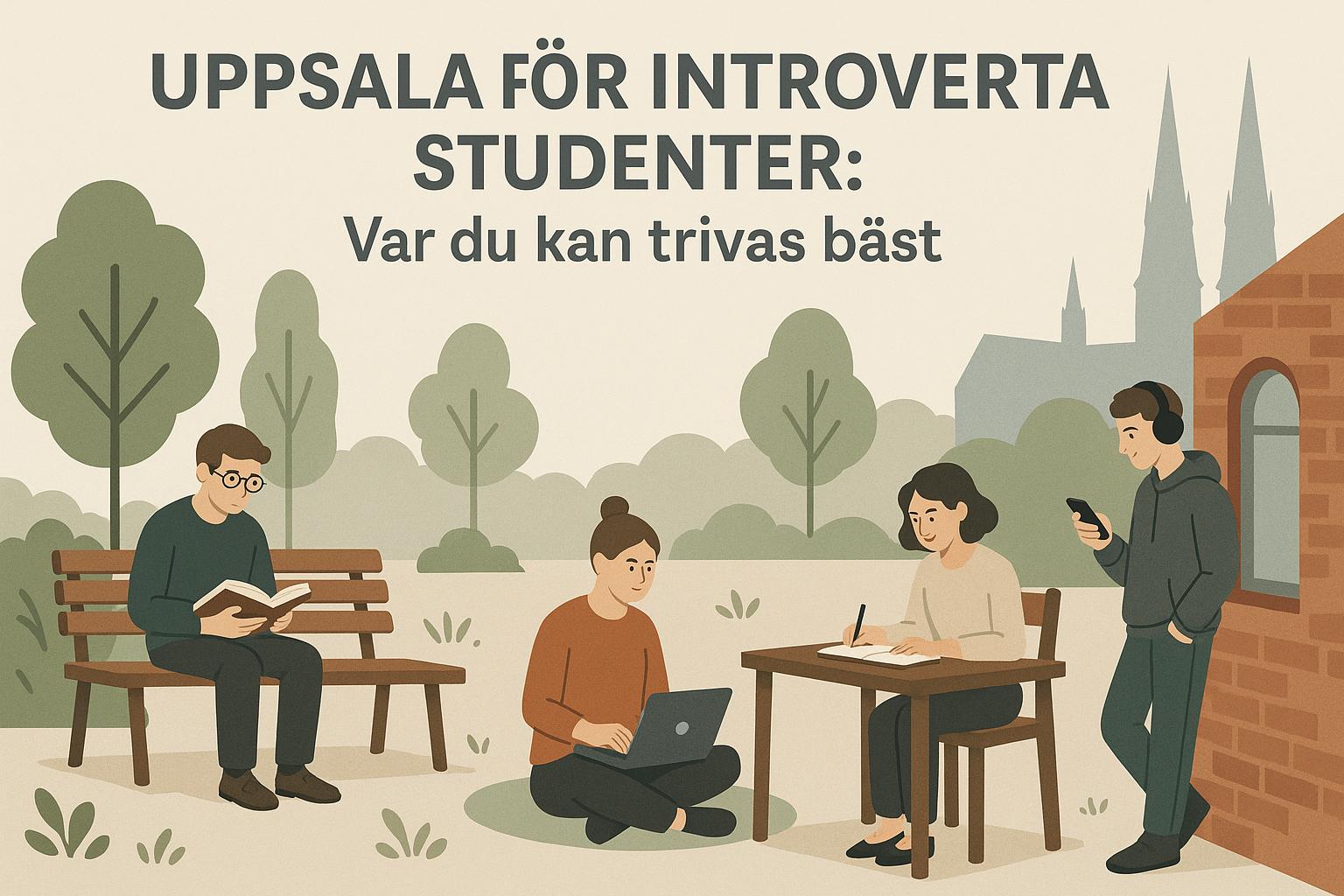 Uppsala för introverta studenter: Var du kan trivas bäst